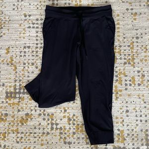 Black lululemon joggers